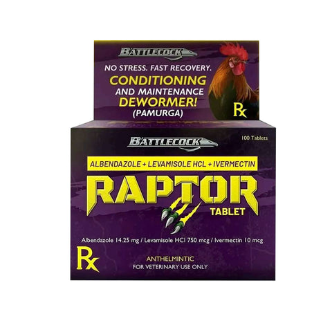 Raptor Insecticide Raptor (100 Tablet) – gamefowlsupplement.com