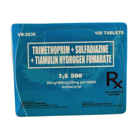 T2S 500 Anti-Bacterial for Gamefowls (100 Tablets)