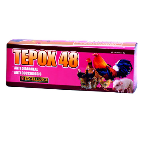 Tepox 48 Water Soluble Powder 5g (48 Sachet)